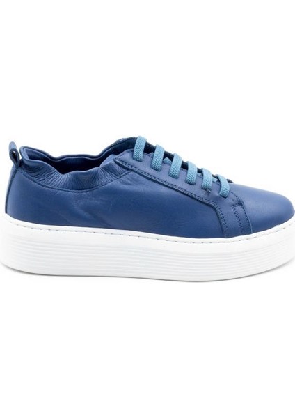 221163 Safir Kotmavi Kadın Sneaker