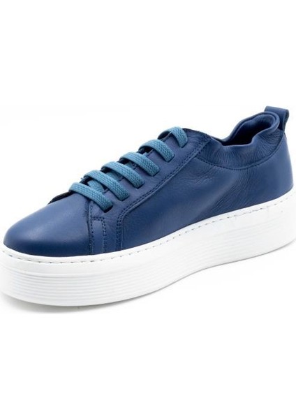 221163 Safir Kotmavi Kadın Sneaker