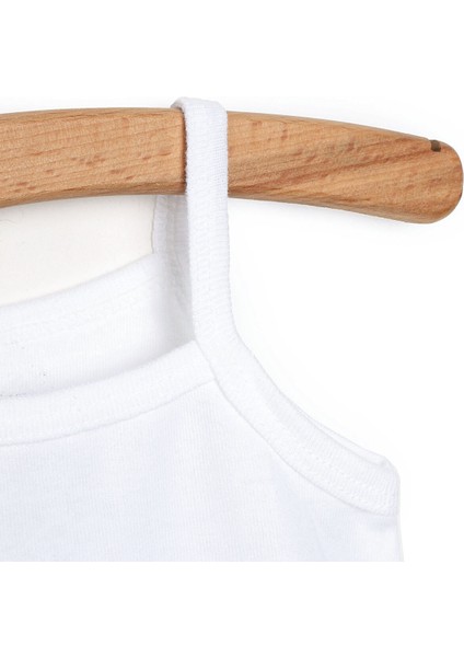 HelloBaby Beyaz Ip Askılı Body Unisex modelleri