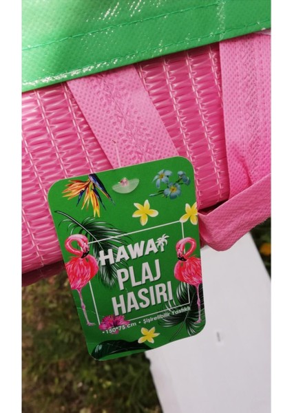 Hawaı Şişme Yastıklı Plaj Hasırı, Çanta Şeklinde modelleri