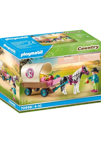 Playmobıl Midilli Arabası, 70998, Renkli