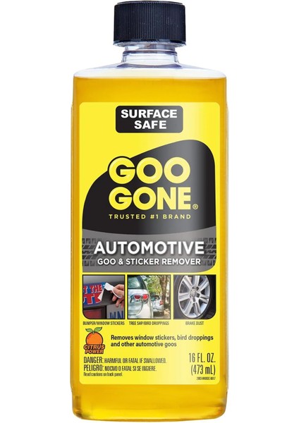 Otomobiller Için Yapışkan ve Sticker Temizleyici 118ML