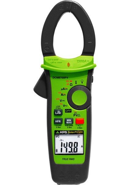 DCM8700PV Solar Pensampermetre