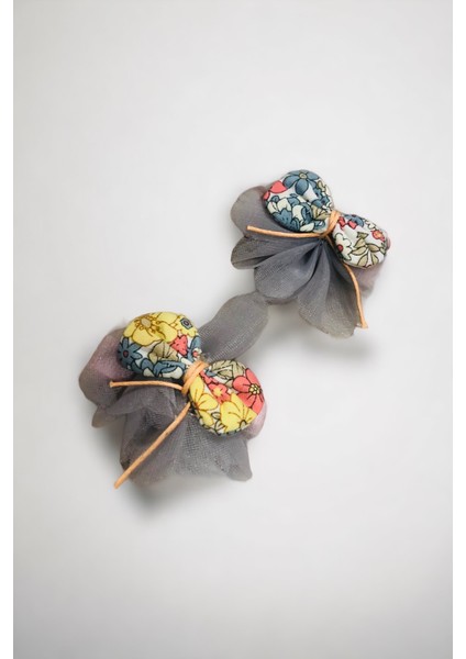 Çocuk 2 Adet Çiçek Model Pens Toka modelleri