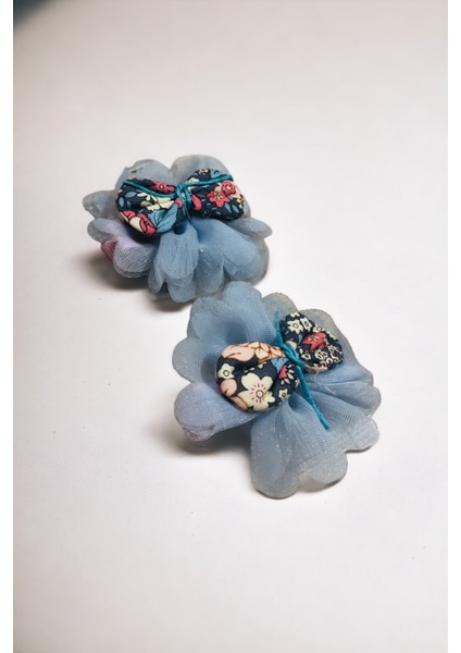 Çocuk 2 Adet Çiçek Model Pens Toka fiyatları