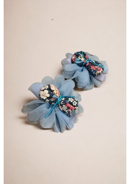 Çocuk 2 Adet Çiçek Model Pens Toka modelleri