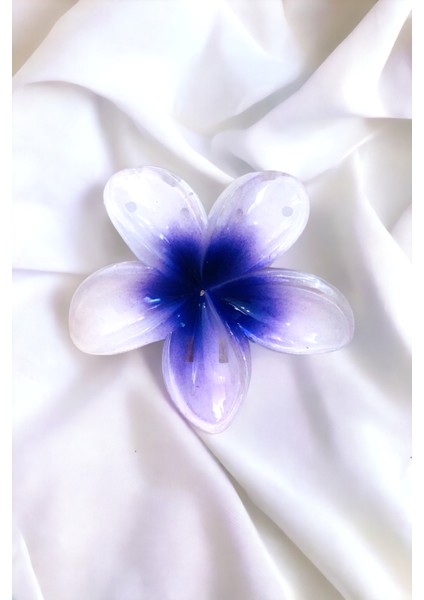 Çicek Model Büyük Boy 8 cm Parlak Mandal Toka modelleri