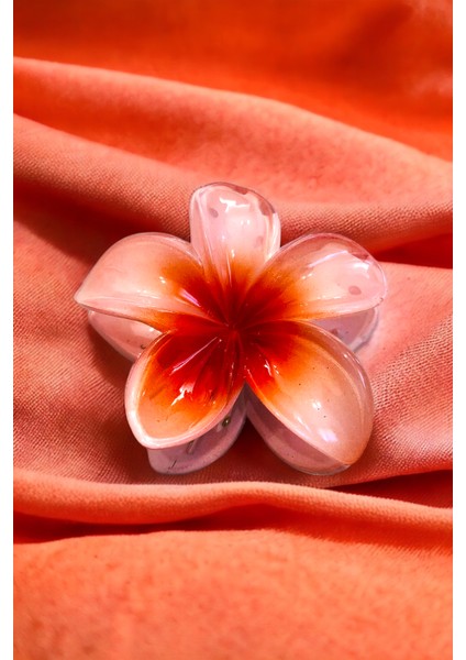 Çicek Model Büyük Boy 8 cm Parlak Mandal Toka fiyatları