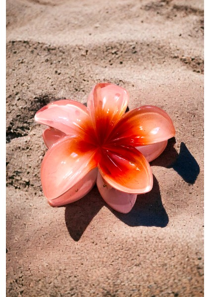 Çicek Model Büyük Boy 8 cm Parlak Mandal Toka modelleri