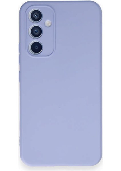 Samsung Galaxy A34 5g Kılıf Nano Içi Kadife Silikon - Lila Mrayd