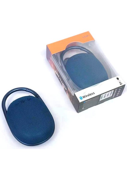Clıp4 Müzik Kutusu 4. Nesil Kablosuz Bluetooth Hoparlör Spor Asılı Toka Kartı Uygun Küçük Hoparlör (Yurt Dışından)