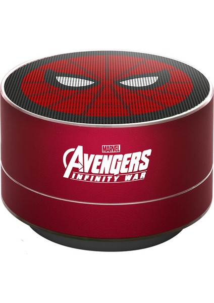 Marvel Bluetooth Ses Kablosuz Yüksek Değerli Küçük Taşınabilir Çok Fonksiyonlu Subwoofer Kapalı Masaüstü Açık Ktv (Yurt Dışından)