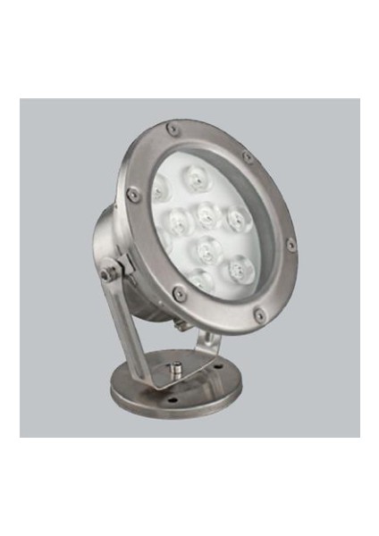 Inoled 9W 810LM Yeşil Sıva Altı LED Havuz Armatürü