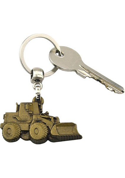 Buldozer Ekolojik Sarı Rölyef Araç Anahtarlık modelleri