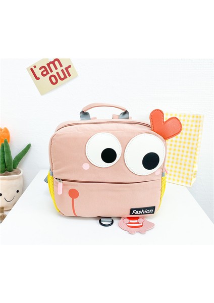 Çocuk Anaokulu Küçük Okul Çantası Erkek ve Kız 2-6 Yaş Çocuk Öğrencileri Hafif Sırt Koruması Anti-Kayıp Bebek Sırt Çantası Gelgit (Yurt Dışından)