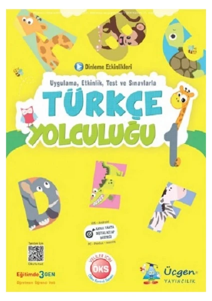 Üçgen Yayıncılık 1. Sınıf Türkçe Yolculuğu - Rıdvan Marangoz