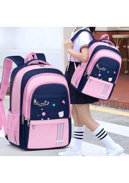 Astronot Desenli Su Geçirmez Büyük Kapasiteli Sırt Çantası - Pembe (Yurt Dışından) fırsatları