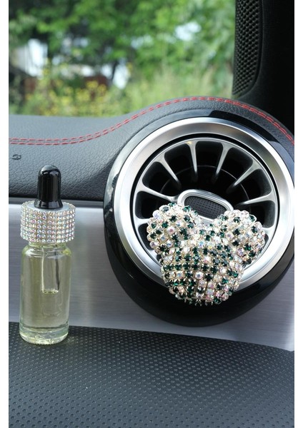 Panda Koku Yeşil Yaldızlı Bagetsiz & Yedek Koku Şişesi fırsatları