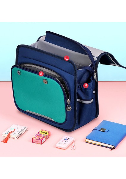 Ilköğretim Sırt Çantası-Açık Mavi (Yurt Dışından) fırsatları