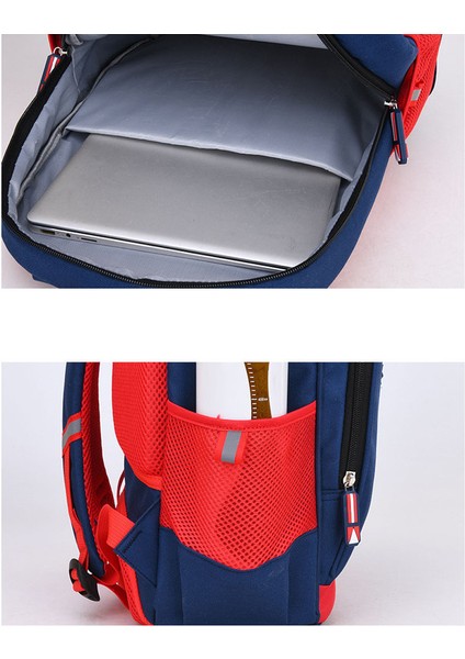 Su Geçirmez Okul Çantası-Kırmızı (Yurt Dışından) fırsatları