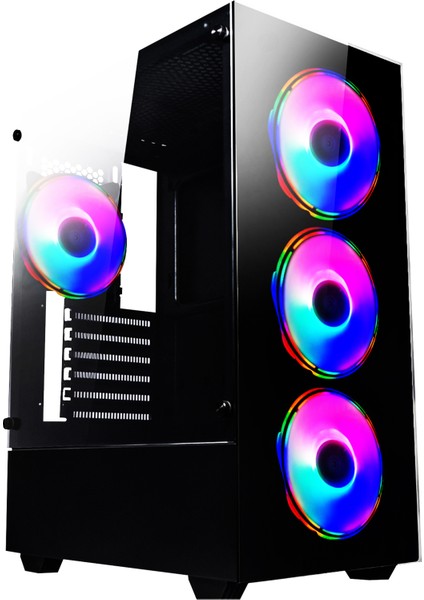 DG369 R5-3600 32GB Ram 512GB SSD RX-550/4GB Oyuncu Masaüstü Bilgisayar
