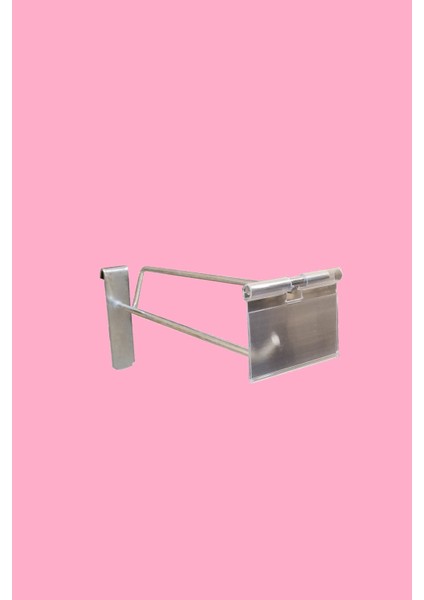 15 cm - 20 Adet Galvaniz Etiketli Tel Pano Kancası Raf Askısı