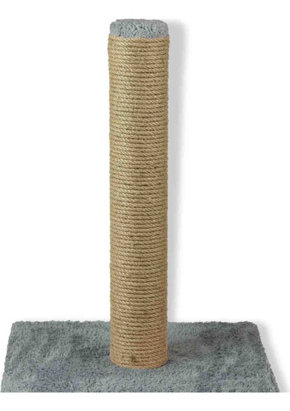 Tırmalama Ekonomik Tırmalama Tahtası 52 cm Peluş Tırmalama Tahtası Gri fiyatları