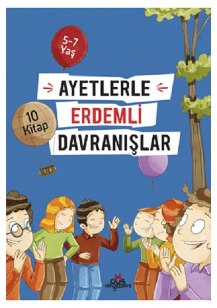 Ayetlerle Erdemli Davranışlar Set (10 Kitap)