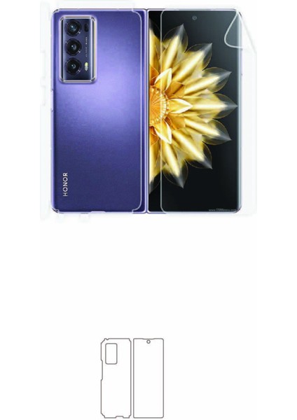 Honor Magic V2 Arka ve Yan Kaplama Poliüretan Film