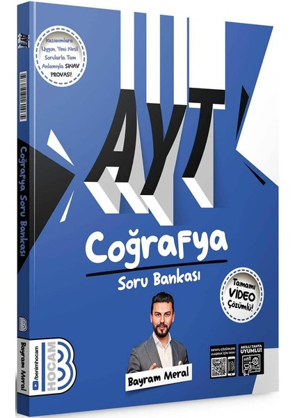 2025 AYT Coğrafya Tamamı Video Çözümlü Soru Bankası
