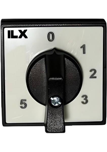 İL-XP4-ET035-020 3 Faz 20 Amper 3X20A 5 Kademeli Toplamalı Pako Şalter