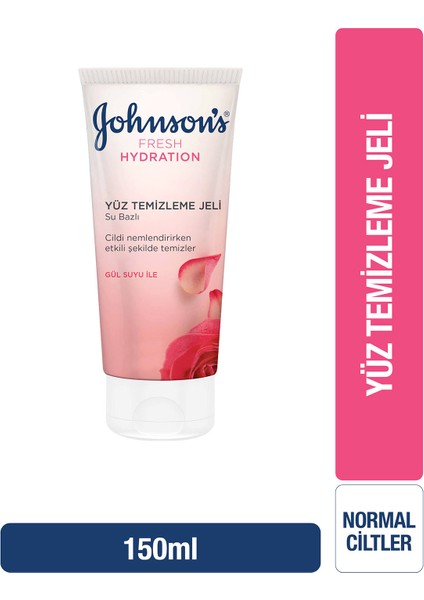 Johnson's Gül Suyu Water Gel Temizleyici 150ml