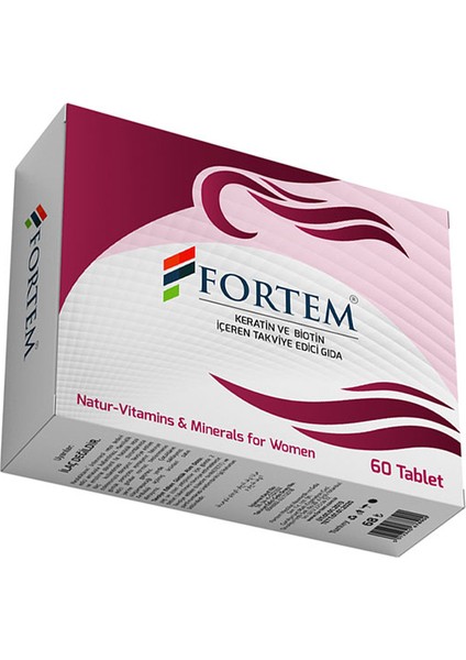 Keratin Biotin Içeren Saç Dökülmesine Karşı Takviye Edici Gıda - 60 Tablet