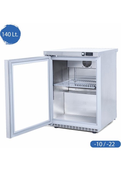 Tezgah Altı Mini Dondurucu - 1 Cam Kapılı - 140 Litre fiyatları