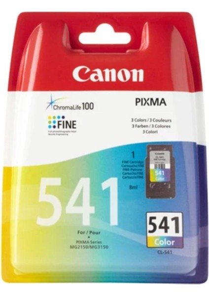 Eko Kartuş Canon Pixma MG2150-MG3150 CL-541 Renkli Kartuş