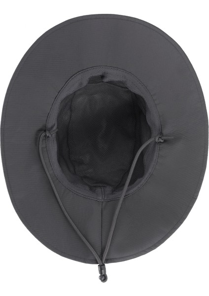 Forclaz Su Geçirmez Outdoor Trekking Şapkası - Koyu Gri - MT900