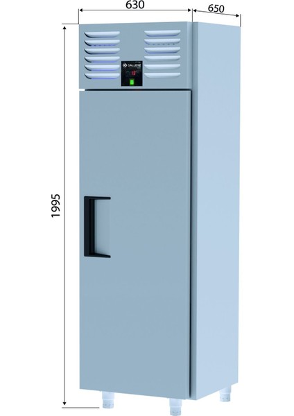 Dik Tip Buzdolabı - 1 Kapılı - 400 Lt.