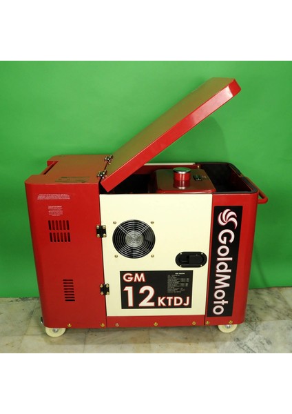 GM12KTDJ 10KVA Trifaze Marşlı Kabinli Dizel Jeneratör