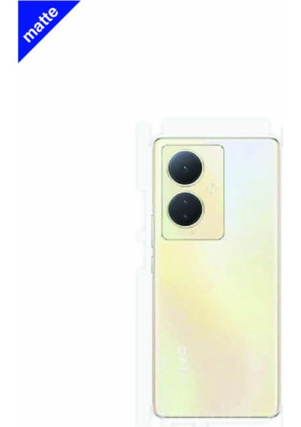 Vivo V29 Lite 5g Mat Arka ve Yan Kaplama Poliüretan Film
