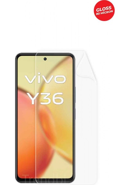 Vivo Y36 Ekran Koruyucu Tam Kaplayan Esnek Hd Film