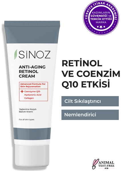 Anti-aging Retinol ve Kolajen Kremi 50 ML