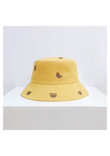 Kadın Nefes Alabilen Şapka - Sarı (Yurt Dışından)