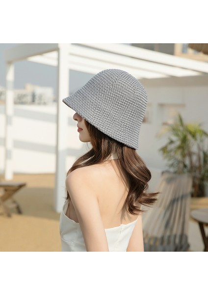 Anti-Ultraviyole Kadın Şapkası - Gri (Yurt Dışından) fiyatları