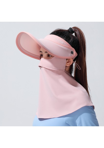Anti-Ultraviyole Kadın Şapkası - Pembe (Yurt Dışından)