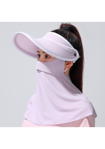 Anti-Ultraviyole Kadın Şapkası - Açık Mor (Yurt Dışından)