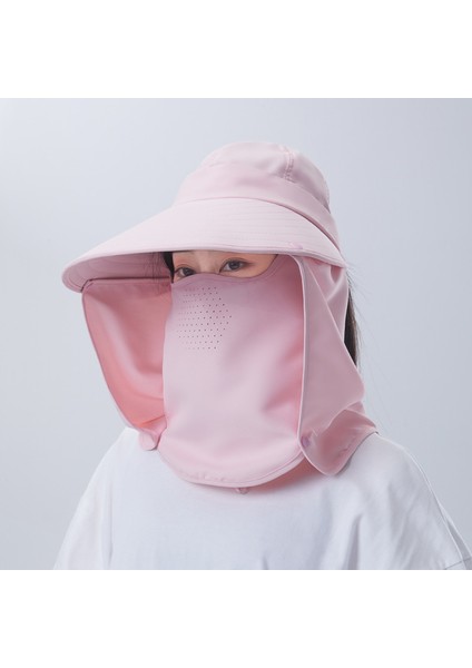 Anti-Ultraviyole Kadın Şapkası - Pembe (Yurt Dışından)