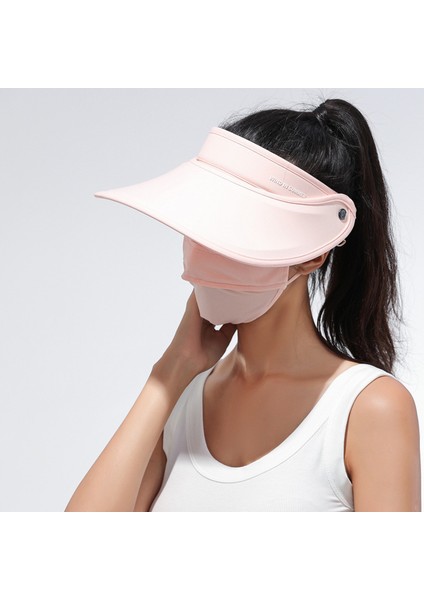 Anti-Ultraviyole Kadın Şapkası - Pembe (Yurt Dışından)
