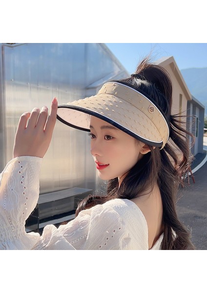 Anti-Ultraviyole Kadın Şapkası - Haki (Yurt Dışından)