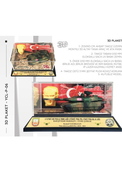 3D Plaket