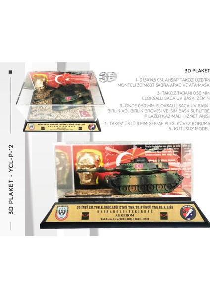 3D Plaket